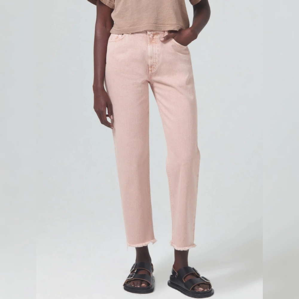 Citizens Of Humanity Daphne Crop - Rose Water Size/33
